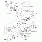Ninja 300 ABS (EX300-BDF) Стартер