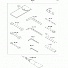 Ninja 1000 ABS (ZX1000-HCF) Owner's tools