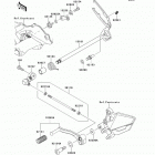 Ninja 300 ABS (EX300-BDF) Механизм переключения передач