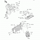 Ninja 650 (EX650-ECF) Радиатор