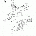 Ninja 300 (EX300-BDFA) Крепление двигателя