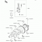 Ninja 1000 ABS (ZX1000-HCF) Коленвал