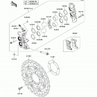 Z1000 (ZR1000-DDFA) Передний тормоз