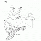 Ninja 300 (EX300-BDFA) Сидение