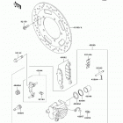 Vulcan 900 Custom (VN900-CDFA) Передний тормоз