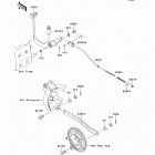 KLX110 (KLX110-CDF) Педаль тормоза