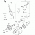 Vulcan 900 Custom (VN900-CDFA) Коленвал