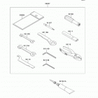 Ninja 300 ABS (EX300-BDF) Owner's tools