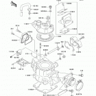KX100 (KX100-DCF) Цилиндр и головка цилиндров