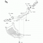 KLX110 (KLX110-CDF) Подножки