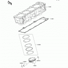 Ninja 1000 ABS (ZX1000-HCF) Цилиндр и поршни