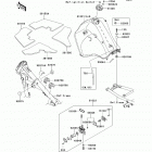 KLR650 (KL650-ECF) Топливный бак