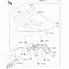 Ninja 650 (EX650-ECF) Accessory(single seat cover)