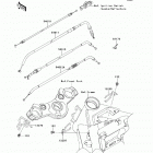 Ninja 650 (EX650-ECF) Тросы управления