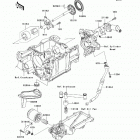 Concours 14 ABS (ZG1400-CCF) Масляный и водяной насос. фильтр масленый
