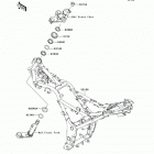 Ninja 300 ABS (EX300-BDF) Рама