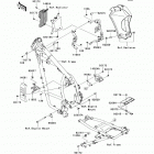 KLR650 (KL650-ECF) Рама ,крепежные детали