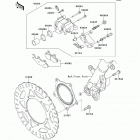 Ninja 300 ABS (EX300-BDF) Передний тормоз