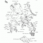 Versys (KLE650-CDF) Боковые обтекатели