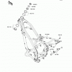 KLX140 (KLX140-ACF) Рама