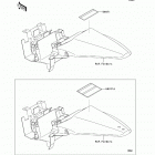 KLX110 (KLX110-CDF) Наклейки предупреждения
