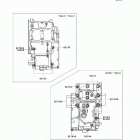 Ninja 300 ABS (EX300-BDF) Болты крепления картера