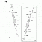 KLR650 (KL650-ECF) Клапана