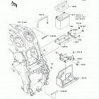 Ninja ZX-14R (ZX1400-EDF) Короб для АКБ