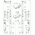 Ninja 650 (EX650-ECF) Передняя вилка