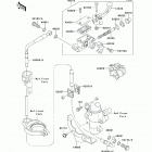 KX100 (KX100-DCF) Главный тормозной цилиндр,передний