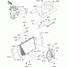 Ninja 1000 ABS (ZX1000-HCF) Радиатор