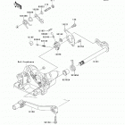 KX450F (KX450-FDF) Механизм переключения передач