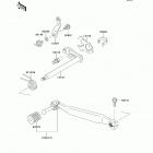 KLR650 (KL650-ECF) Механизм переключения передач