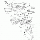 Ninja ZX-14R (ZX1400-EDF) Заднее крыло