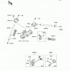 Ninja ZX-14R (ZX1400-EDF) Руль