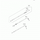 Ninja 300 ABS (EX300-BDF) Тросы управления