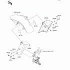 Z1000 (ZR1000-DDFA) Переднее крыло(ья)