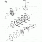 KLX140L (KLX140-BCF) Сцепление