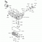 Ninja 300 ABS (EX300-BDF) Масляный насос  /  масляный фильтр
