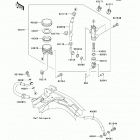Ninja 650 (EX650-ECF) Задний торм цилиндр