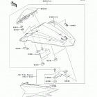Ninja 300 (EX300-ADFA) Accessory(single seat cover)