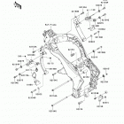 Ninja 1000 ABS (ZX1000-HCF) Крепление двигателя