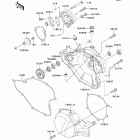 KX65 (KX65-ADF) Крышки двигателя