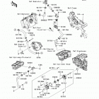 Ninja 300 ABS (EX300-BDF) Патрубки охлаждения