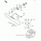 KLX110 (KLX110-CDF) Распредвал(ы)  /  натяжитель