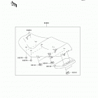 Concours 14 ABS (ZG1400-CCF) Сидение