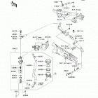 Ninja ZX-14R (ZX1400-EDF) Задний торм цилиндр