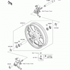 Concours 14 ABS (ZG1400-CCF) Переднее колесо