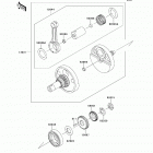 KLR650 (KL650-ECF) Коленвал
