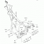 KX65 (KX65-ADF) Крепление двигателя